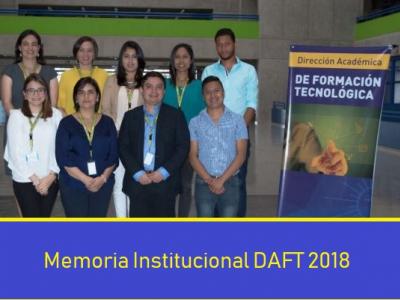 Memoria Institucional DAFT 2018